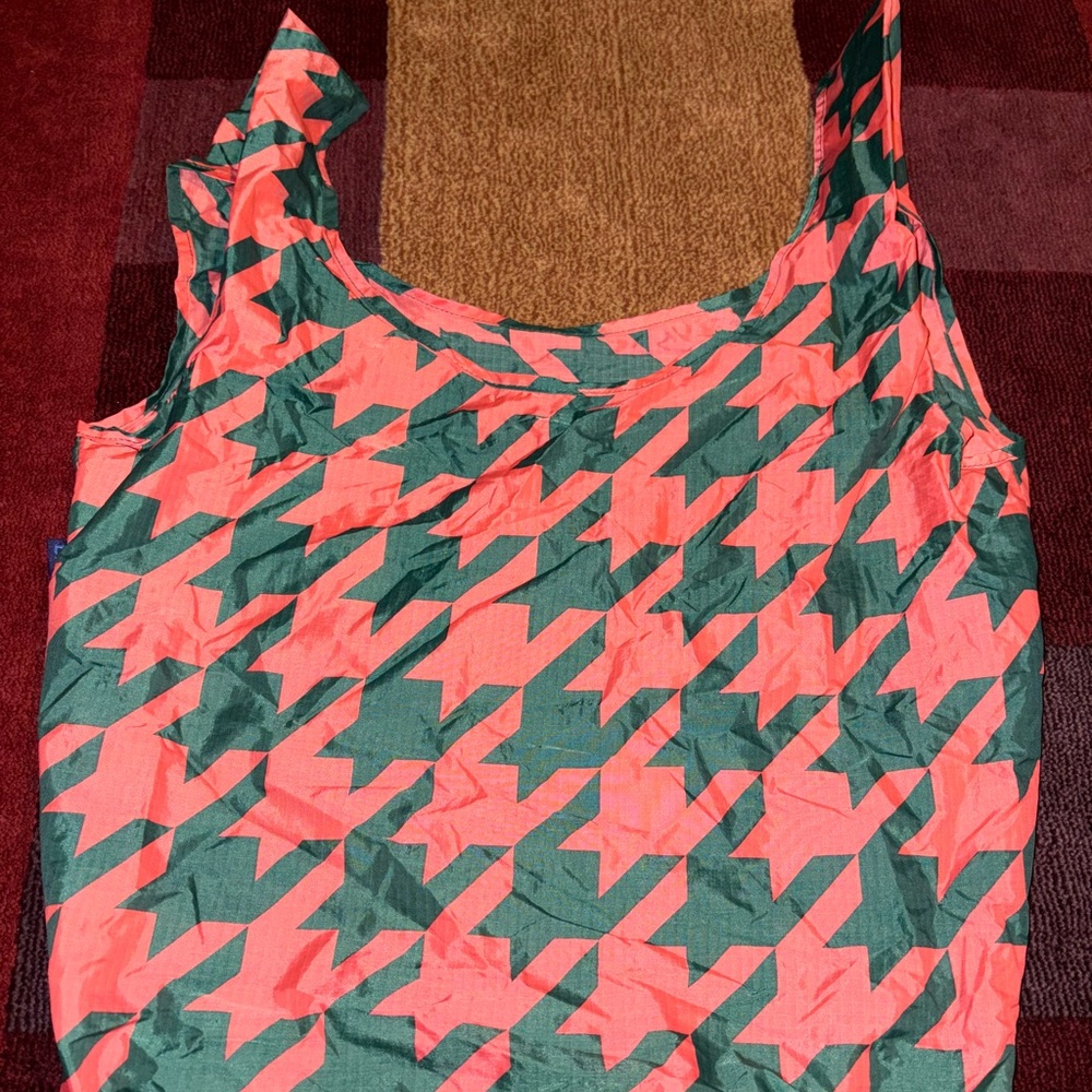 RARE Houndstooth Standard BAGGU Bag